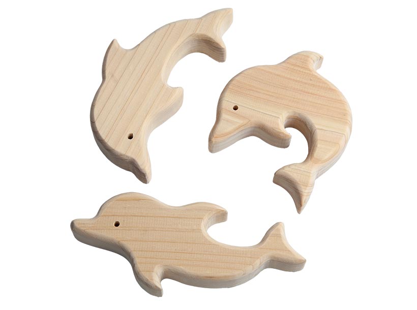 ヒノキのイルカくん